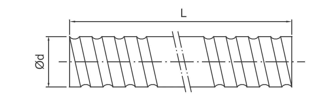 Large Lead Precision Ball Screw